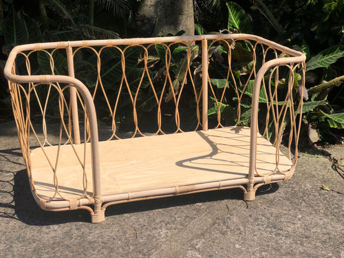 Rattan Cot