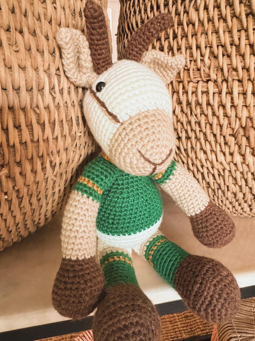 Back the 'Boks Crochet Springbok