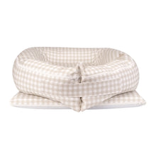 Stone Gingham Lounging Pod