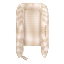 Golden Beige Gingham Lounging Pod