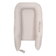 Ash Brown Gingham Lounging Pod