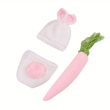 Easter Bunny Newborn Gift Set with Soft Carrot Toy