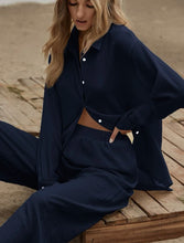 Luxe Co-ord Set - Navy