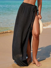 Solid Knot Cover Up - Black