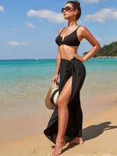 Solid Knot Cover Up - Black