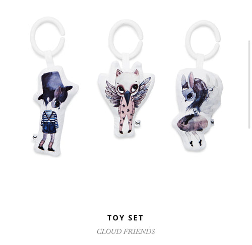 Dockatot Toy Set Cloud Friends