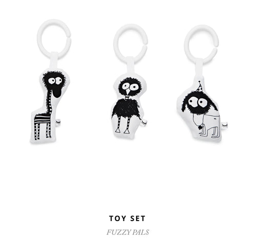 Dockatot Toy Set Fuzzy Pals