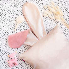 TODDLER BUNNY EAR SATIN PILLOW