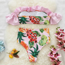 Pineapple Reef Frill Bikini