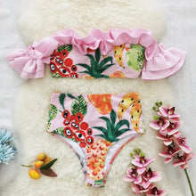 Pineapple Reef Frill Bikini