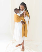 Mustard Single Linen Ring Sling