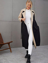 Two Tone Trench Coat