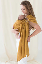 Mustard Single Linen Ring Sling