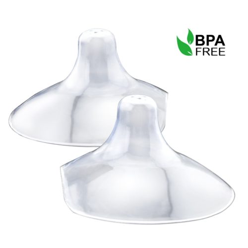 2Pcs/set Silicone Nipple Protector Nursing Cover Breastfeeding